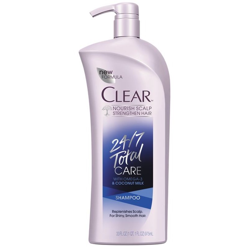 Clear 24/7 Total Care Shampoo (33 oz) Instacart