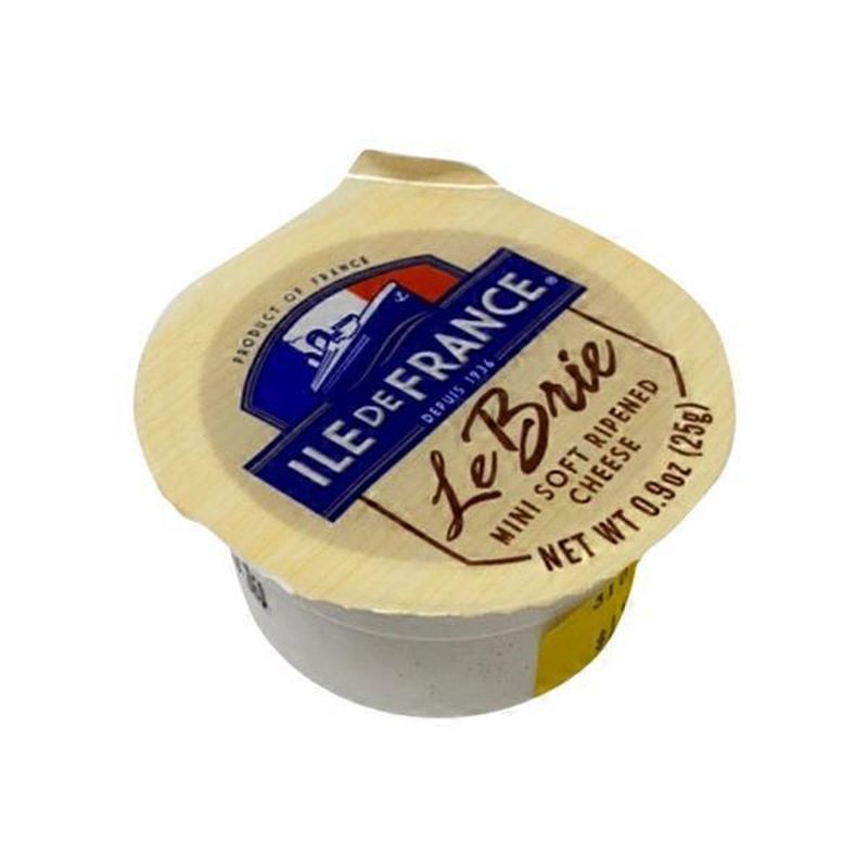 Ile De France Single Serve Brie Cheese Bites (0.9 oz) Instacart