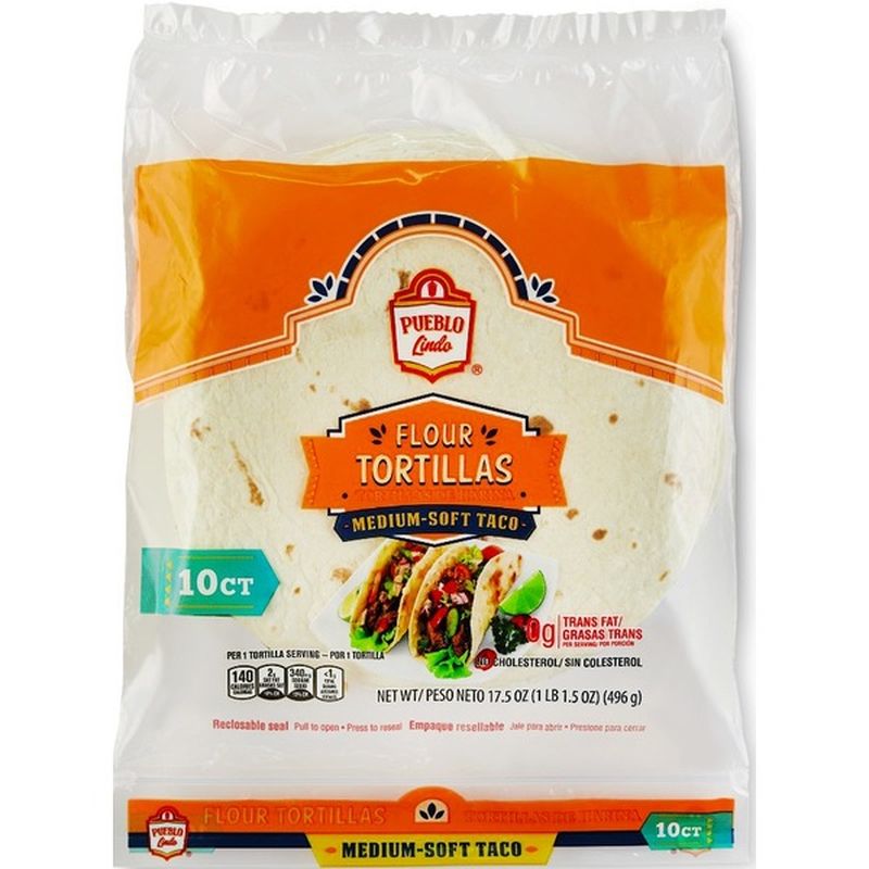 Pueblo Lindo Flour Tortillas (8 ct) Instacart