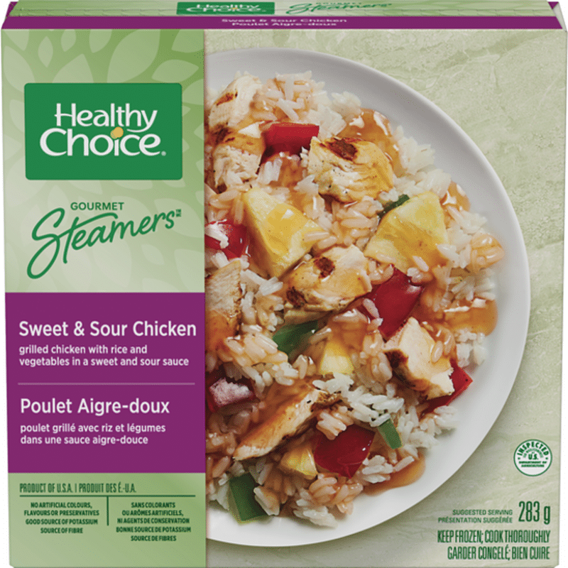 Healthy Choice Gourmet Steamers Sweet & Sour Chicken