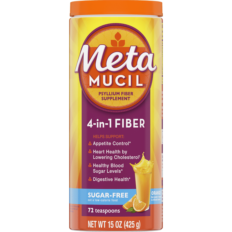 Metamucil Multi-Health Psyllium Fiber Supplement