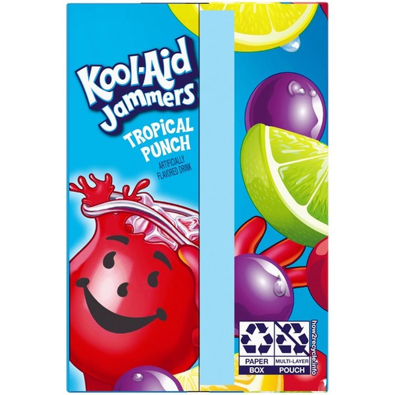 KoolAid Jammers Tropical Punch (6 fl oz) from Smart & Final Instacart