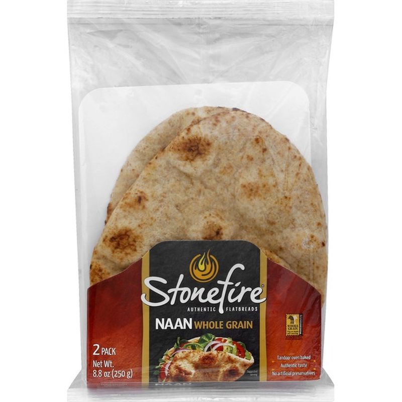 Stonefire Whole Grain Naan Bread (250 g) from Pete's Fresh Market