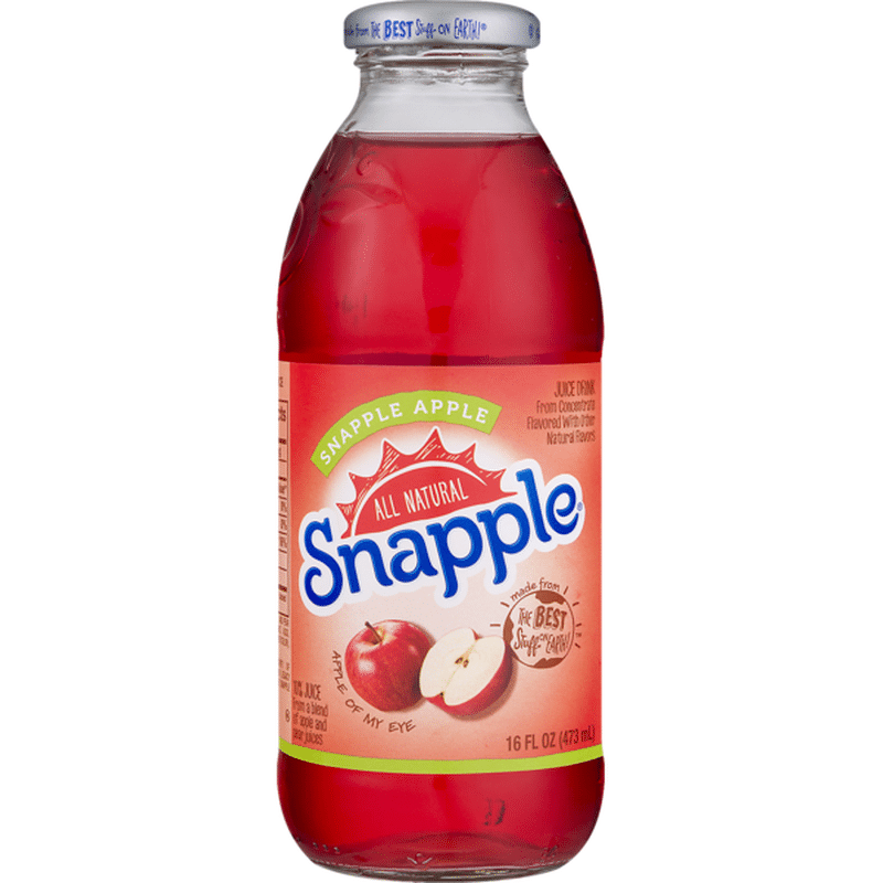 Snapple Juice Drink, Apple (16 fl oz) Delivery or Pickup