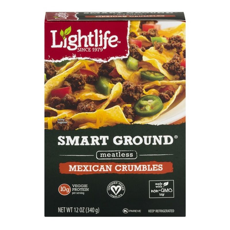 Lightlife Crumbles, PlantBased, Mexican (12 oz) from