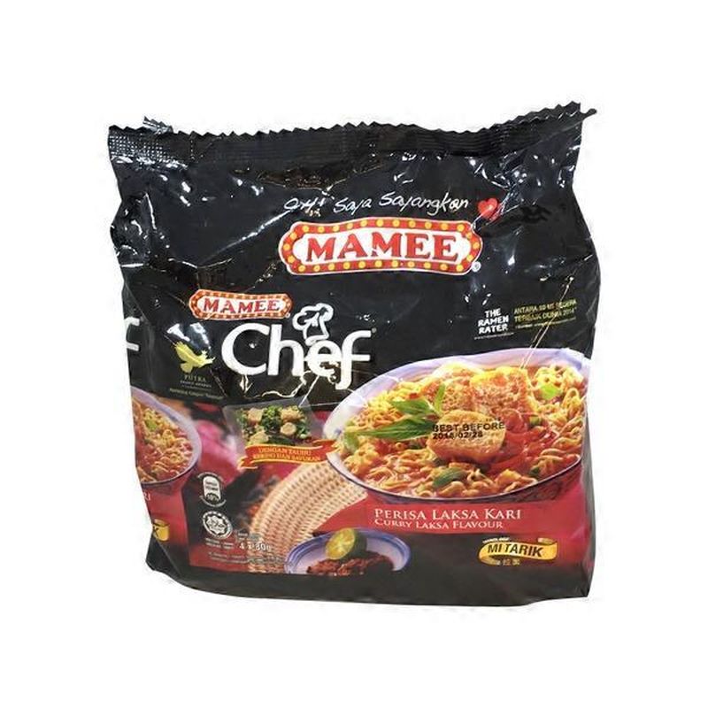 Chef Curry Laksa Flavour Ramen Instant Noodles