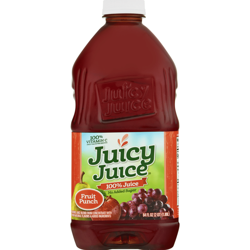 Juicy Juice 100% Juice, Fruit Punch (64 fl oz) from FoodsCo - Instacart