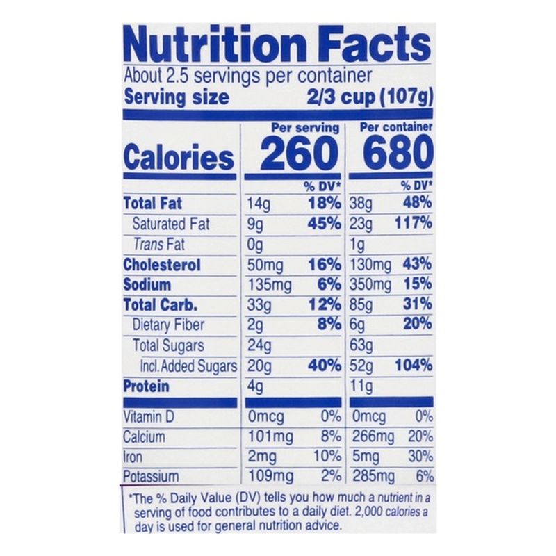 Baskin Robbins Ice Cream, Chocolate Fudge (14 oz) Instacart