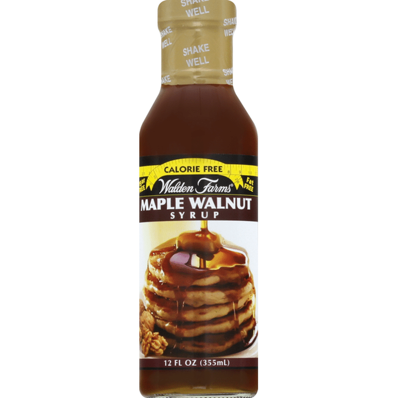 Walden Farms Syrup, Calorie Free, Maple Walnut (12 oz) Instacart