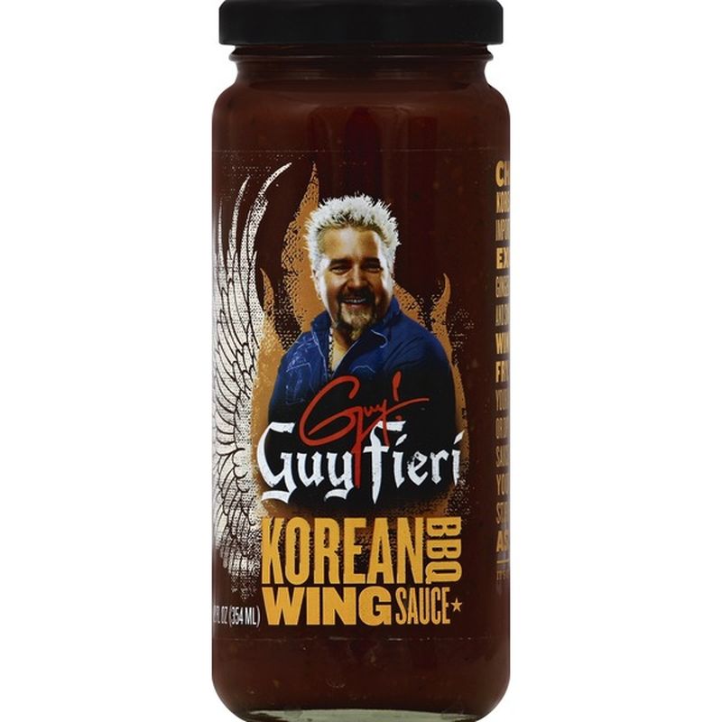 Guy Fieri Wing Sauce, Korean BBQ (12 oz) - Instacart