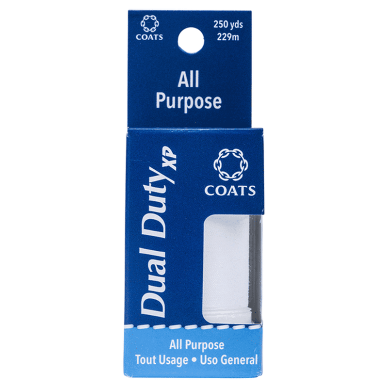 Coats White Dual Duty XP All Purpose Thread