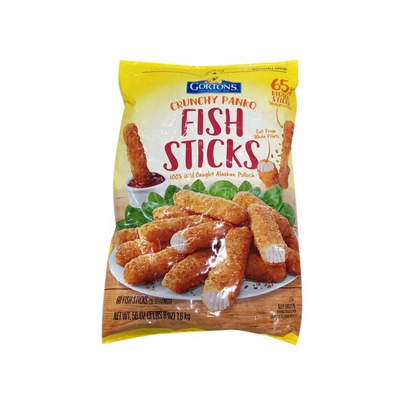 Gorton's Crunchy Panko Fish Sticks (56 oz) Instacart