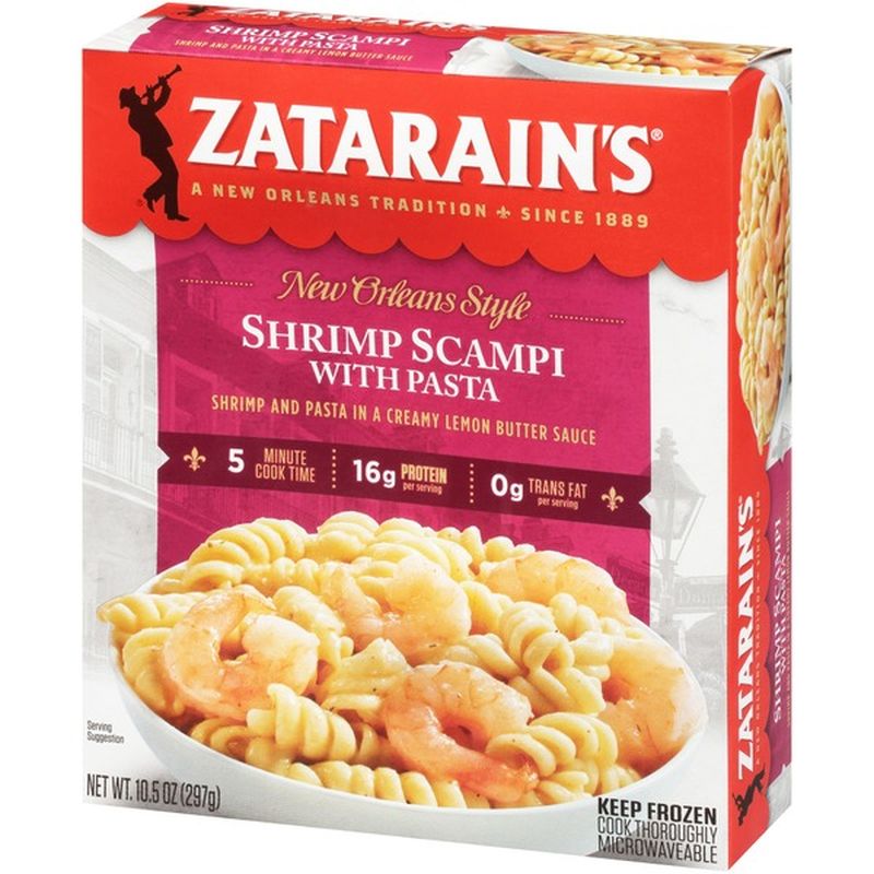 Zatarain's® Frozen Shrimp Scampi with Pasta (10.5 oz) Instacart
