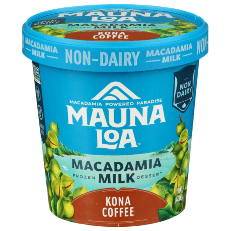 Mauna Loa Frozen Dessert, Macadamia Milk, Kona Coffee (1 pt) Instacart
