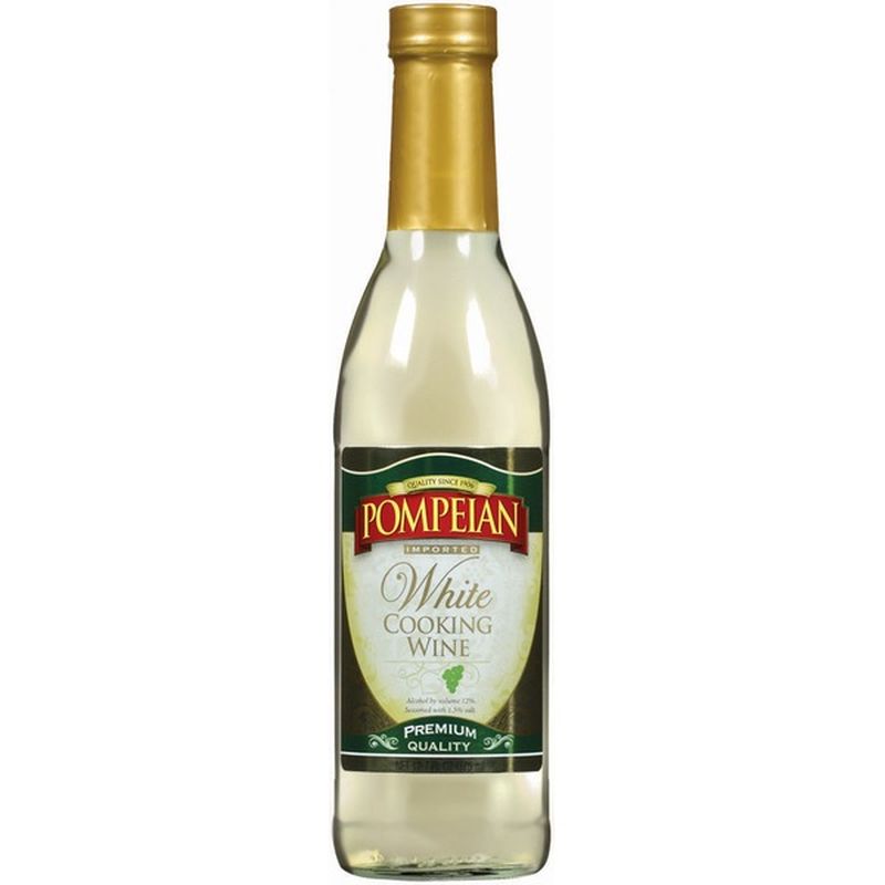 Pompeian White Imported Cooking Wine (12.7 oz) from JewelOsco Instacart