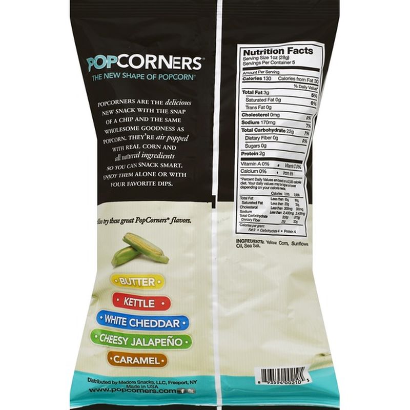 Popcorners Corn Chips Popped Sea Salt 5 Oz Instacart