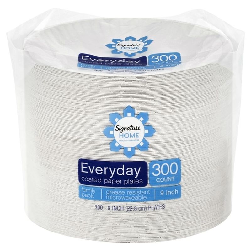 coated paper plates