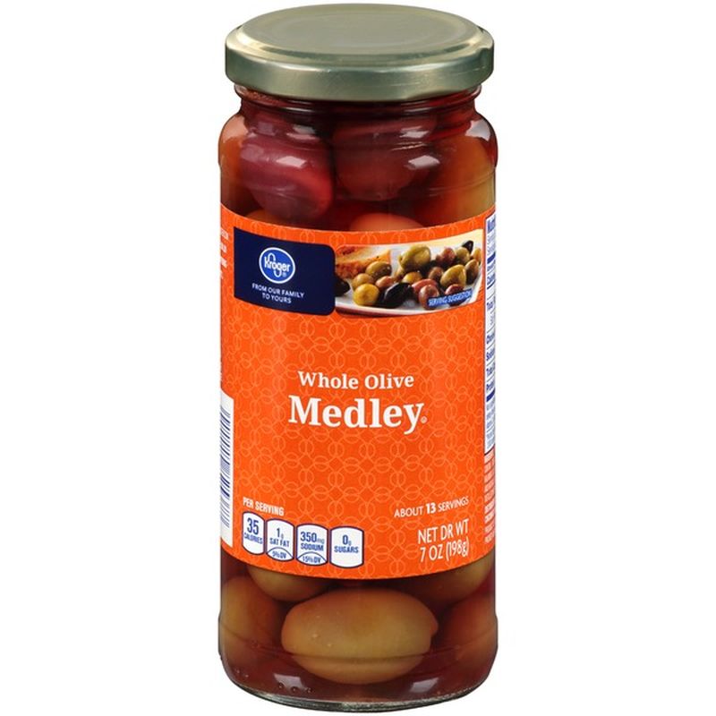Kroger Whole Medley Olives (7 oz) Instacart