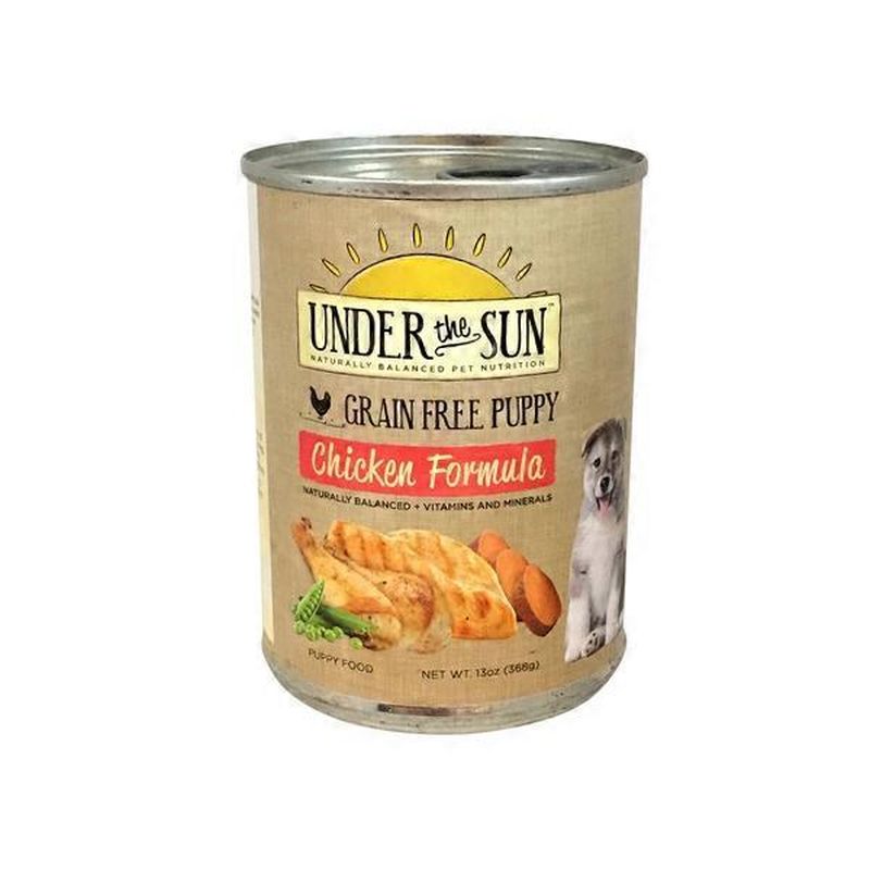 under the sun puppy food