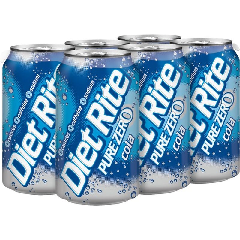 Diet Rite Cola Soda (12 fl oz) - Instacart