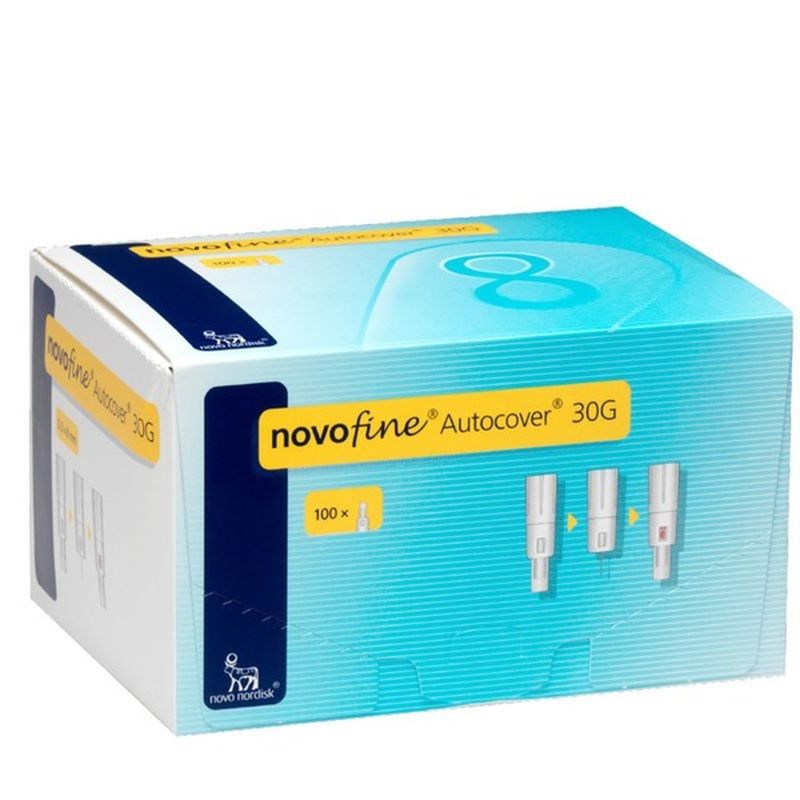 NovoFine 30 Gauge 8mm Autocover Disposable Safety Needles