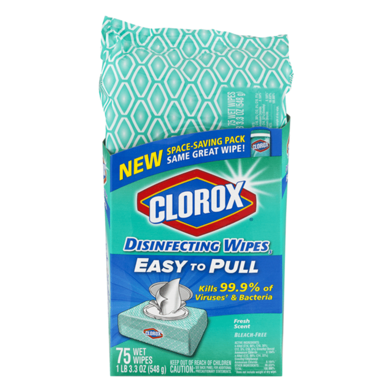 Clorox Disinfecting Wipes 75 Ct Instacart