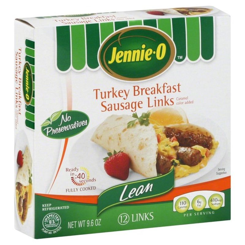 JennieO Turkey Breakfast Sausage, Links, Lean (12 each) Instacart