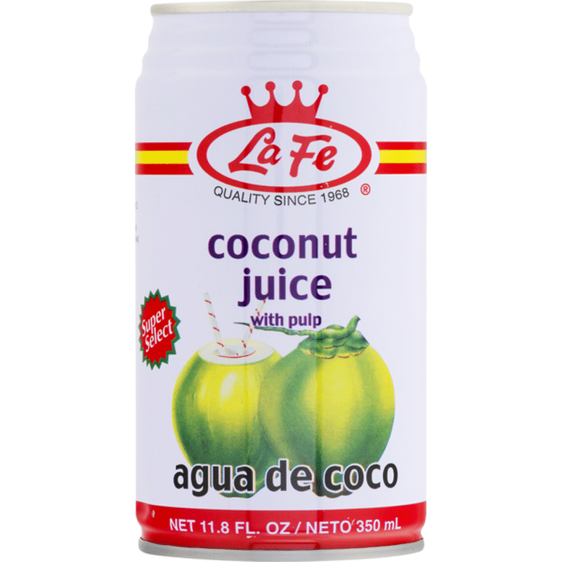 La Fe Coconut Juice with Pulp (11.8 fl oz) Instacart