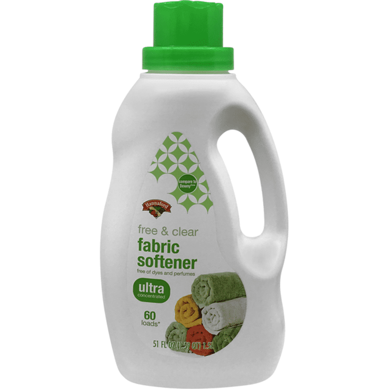 Hannaford Free & Clear Fabric Softener (51 fl oz) Instacart