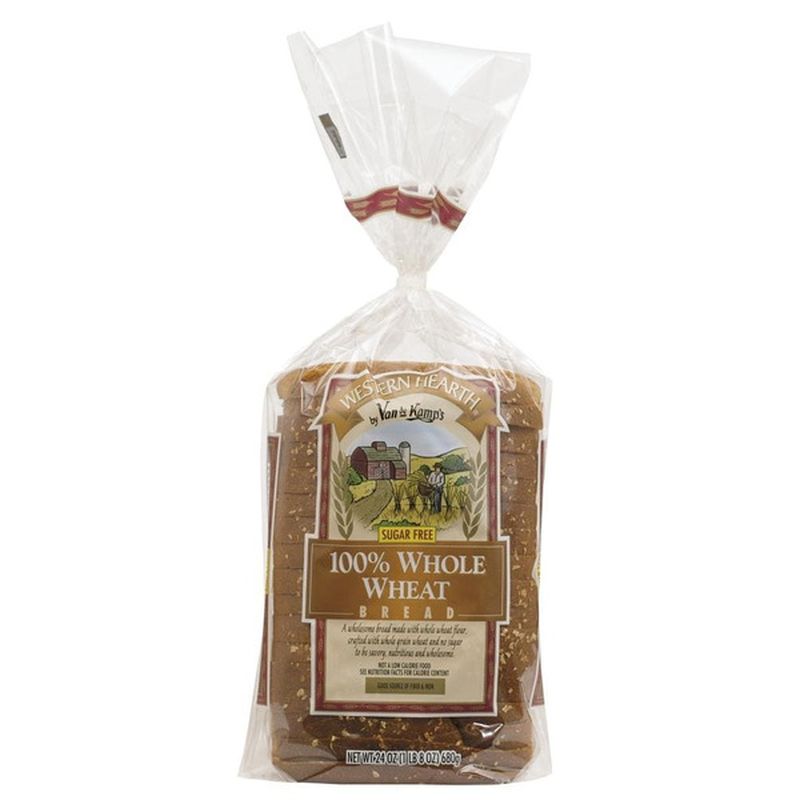Van De Kamp's Western Hearth 100% Whole Wheat Bread