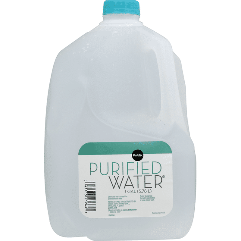 Publix Purified Water (1 Gal) - Instacart