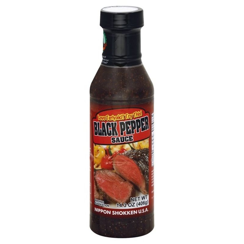 Nippon Shokken Black Pepper Sauce (14.3 oz) - Instacart