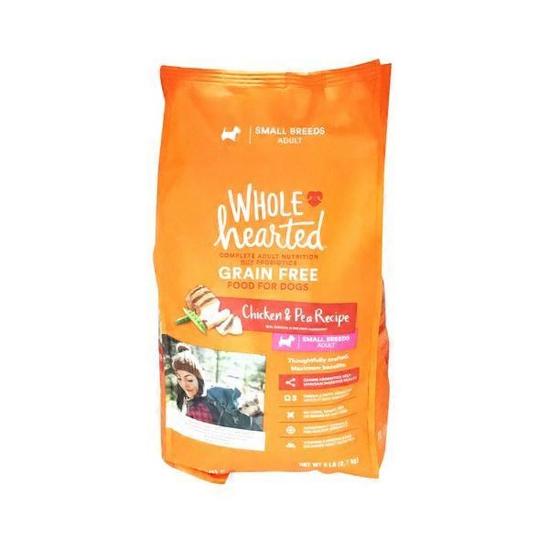 wholehearted chicken and pea puppy