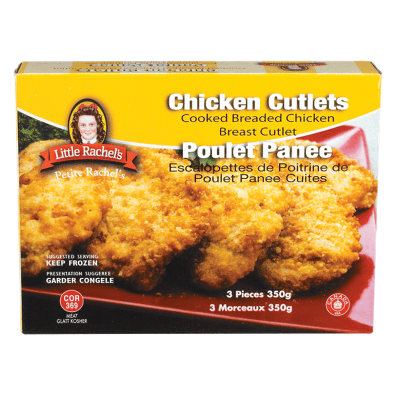 Lazar Frozen Chicken Cutlets (350 g) Instacart