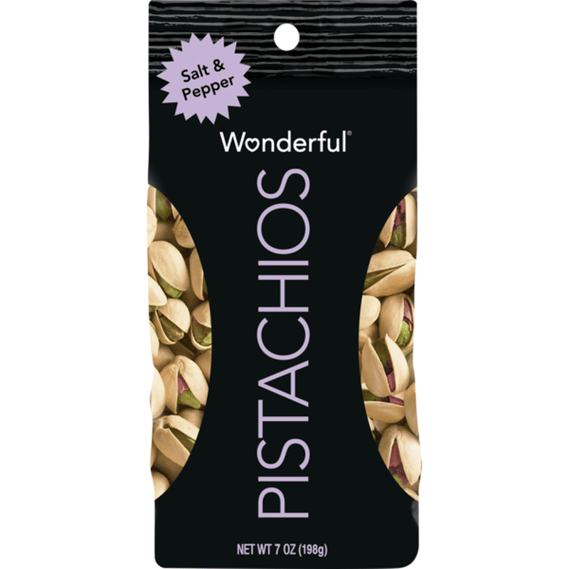 Wonderful Pistachios Salt & Pepper Flavored (7 oz) from Safeway Instacart