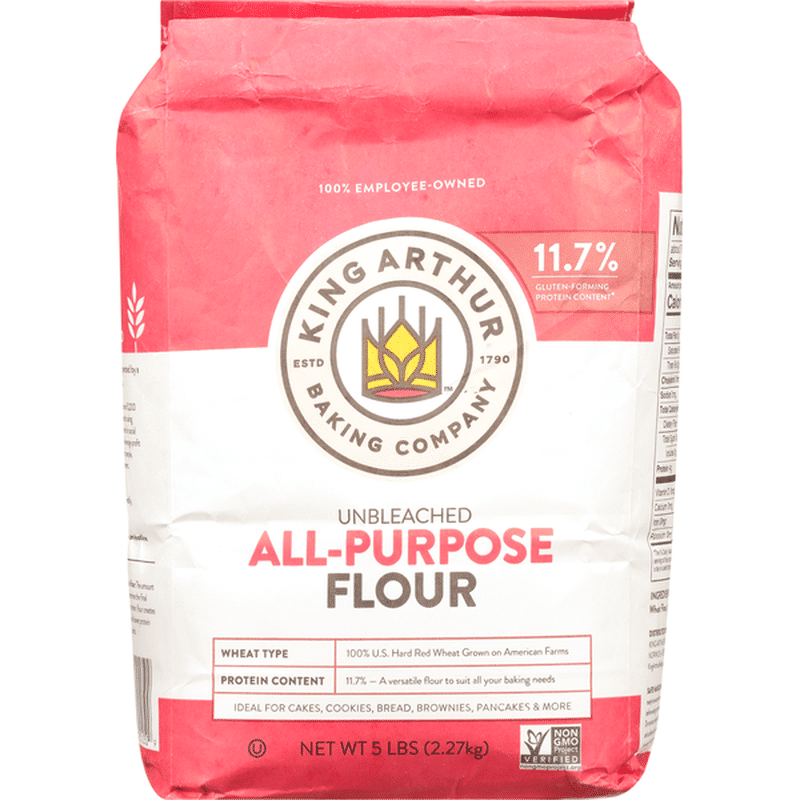 King Arthur Baking Company All Purpose Flour Unbleached 5 Lb Instacart