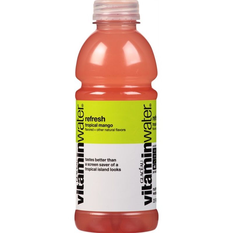 Vitaminwater Refresh Electrolyte Enhanced Water W/ Vitamins, Tropical ...