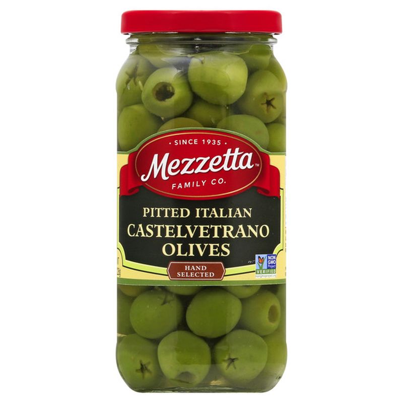 Mezzetta Olives, Castelvetrano, Pitted, Italian (8 oz) Instacart