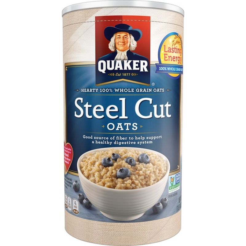 Quaker Steel Cut Whole Grain Oats (30 oz) Instacart
