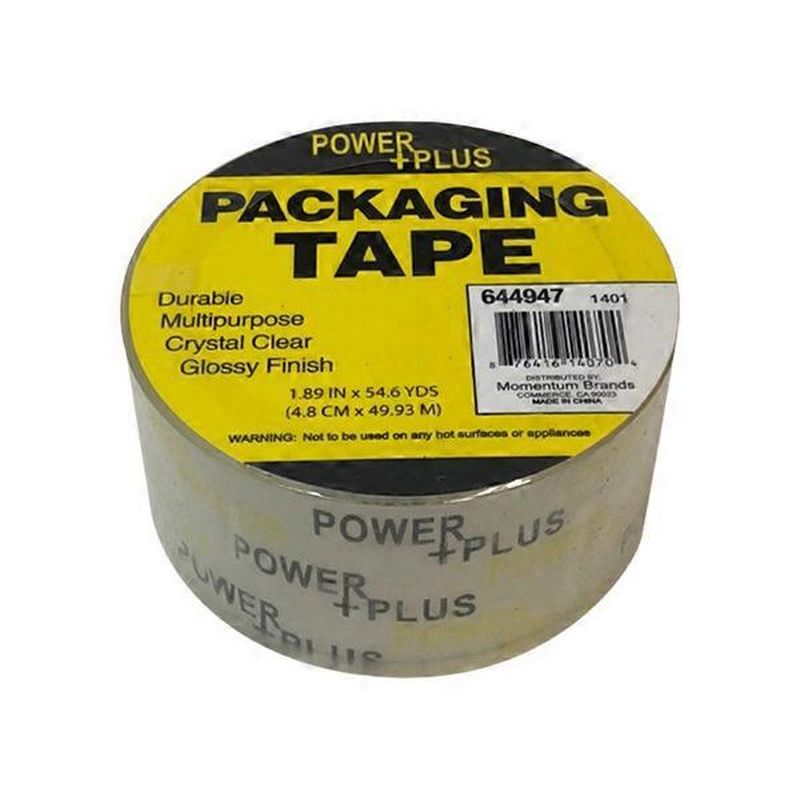 Power Plus Transparent Packaging Tape (each) Instacart