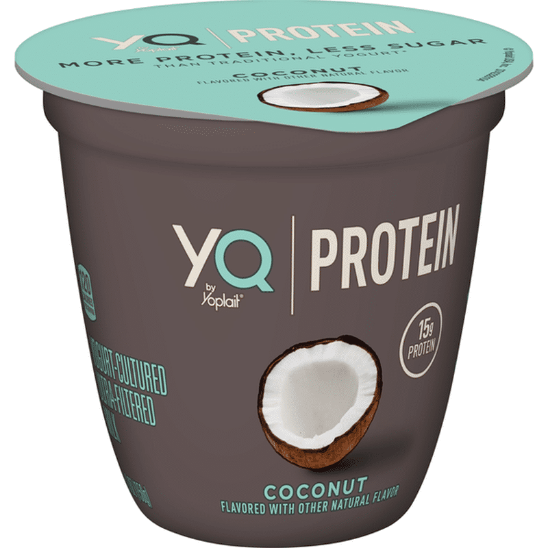 YQ by Yoplait Coconut Yogurt Made with Cultured Ultra-Filtered Milk (5. ...