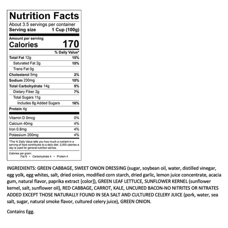 Taylor Farms Sunflower Crunch Chopped Salad Kit (12.85 oz bag) Instacart