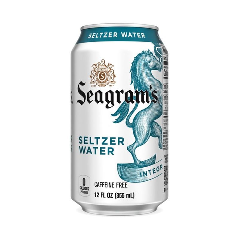 Seagram S Sparkling Seltzer Water Can 12 Oz Instacart