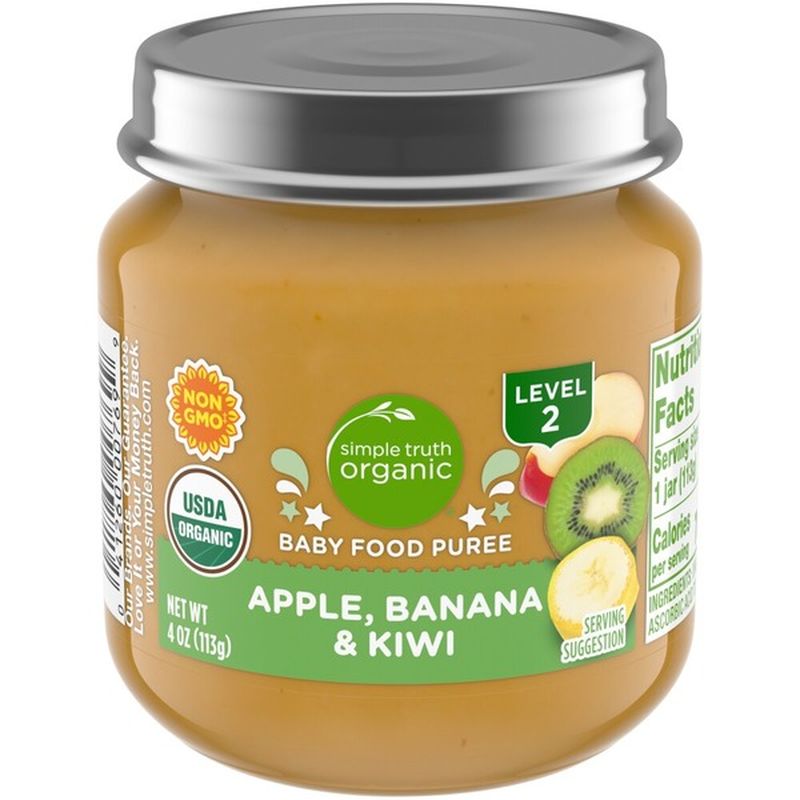 Simple Truth Organic Apple, Banana &amp; Kiwi Baby Food Puree