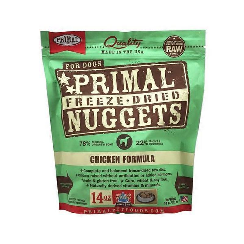 Primal Pet Foods Inc. Freeze-dried Nuggets Nutrition Food For Dogs (14 ...