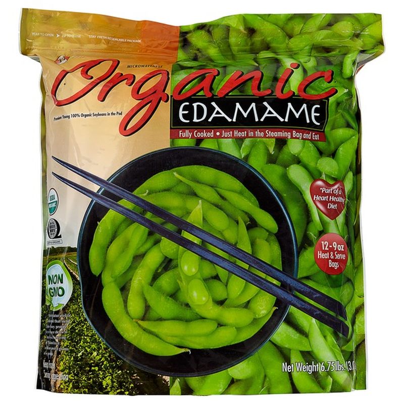 Gloalinx Frozen Organic Edamame (6.75 lb) Instacart