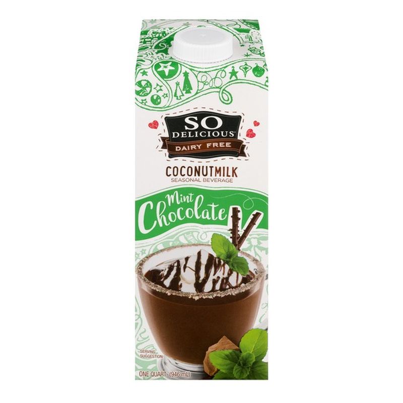 So Delicious Dairy Free Coconutmilk Mint Chocolate 1 Qt Instacart