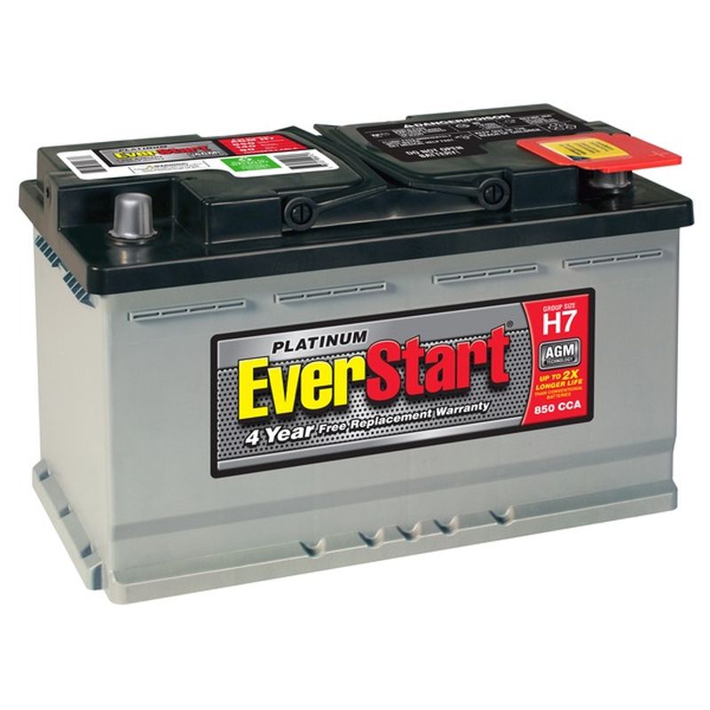 Everstart 12-volt 850 Cca Group Size H7 Platinum Agm Battery (each 