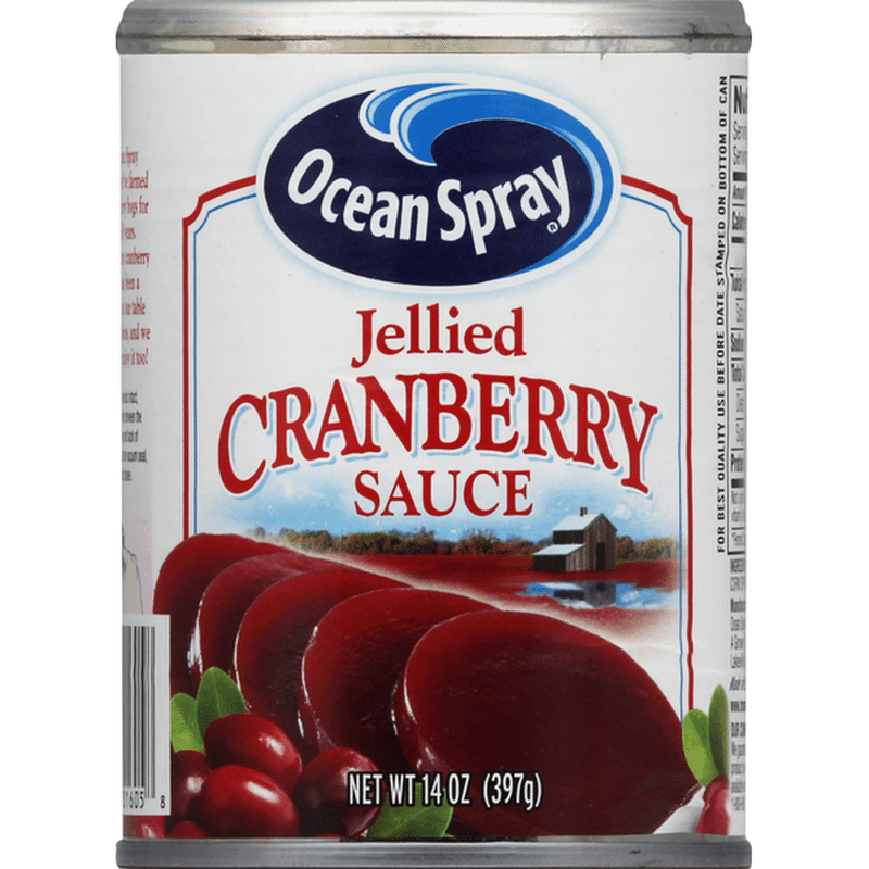 Ocean Spray Sauce Jellied Cranberry Sauce (14 oz) from Falletti Foods