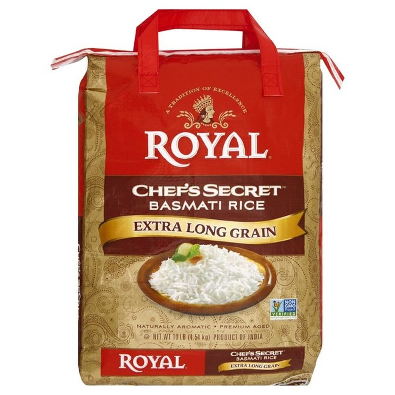 Royal Basmati Rice Extra Long Grain 10 Lb Instacart